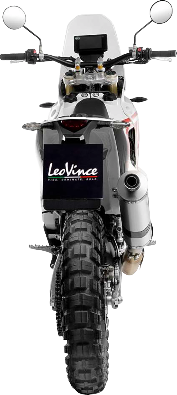 LEOVINCE Slip-On Muffler - Stainless Steel 14449EU