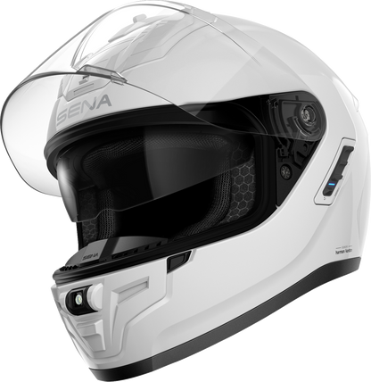 SENA Phantom Helmet - Gloss White - Medium PHANTOM-GW00M3