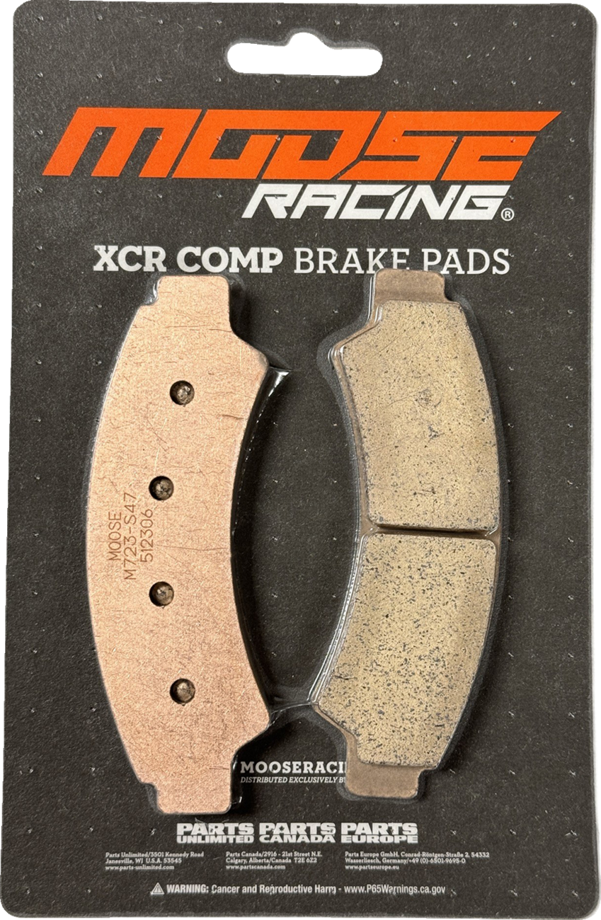 MOOSE OFFROAD XCR Brake Pad - Front - Segway M723-S47