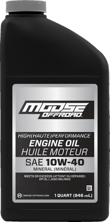 MOOSE OFFROAD Mineral Oil - 10W-40 - 1 US quart 219379