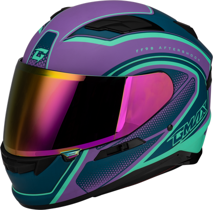 Ff 98 Aftershock Helmet Matte Purple/Blue Xs