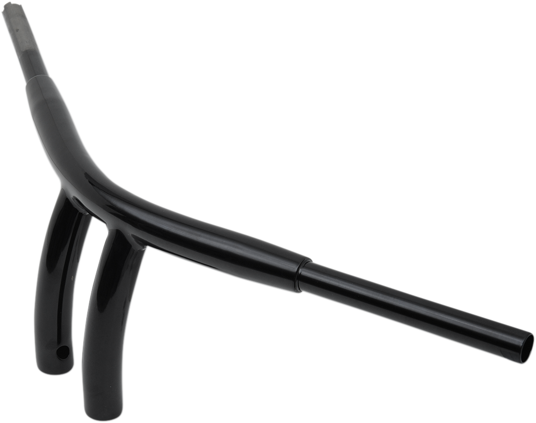 DRAG SPECIALTIES 1-1/2" "Big" Buffalo Bar - Radius - 8" - Gloss Black 0601-4287