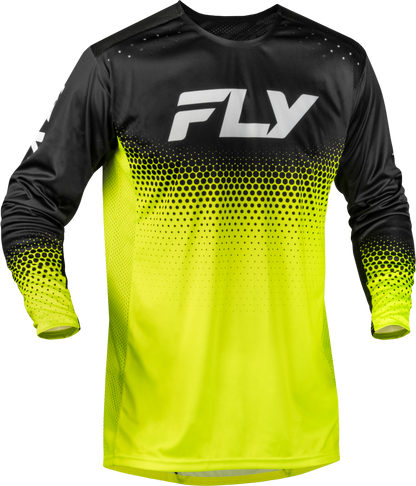 Rayce Sonar Bicycle Jersey Hi Vis/Black/White 2x