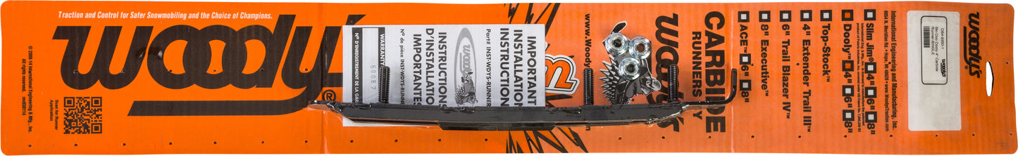 Dooly 4" Carbide Runner