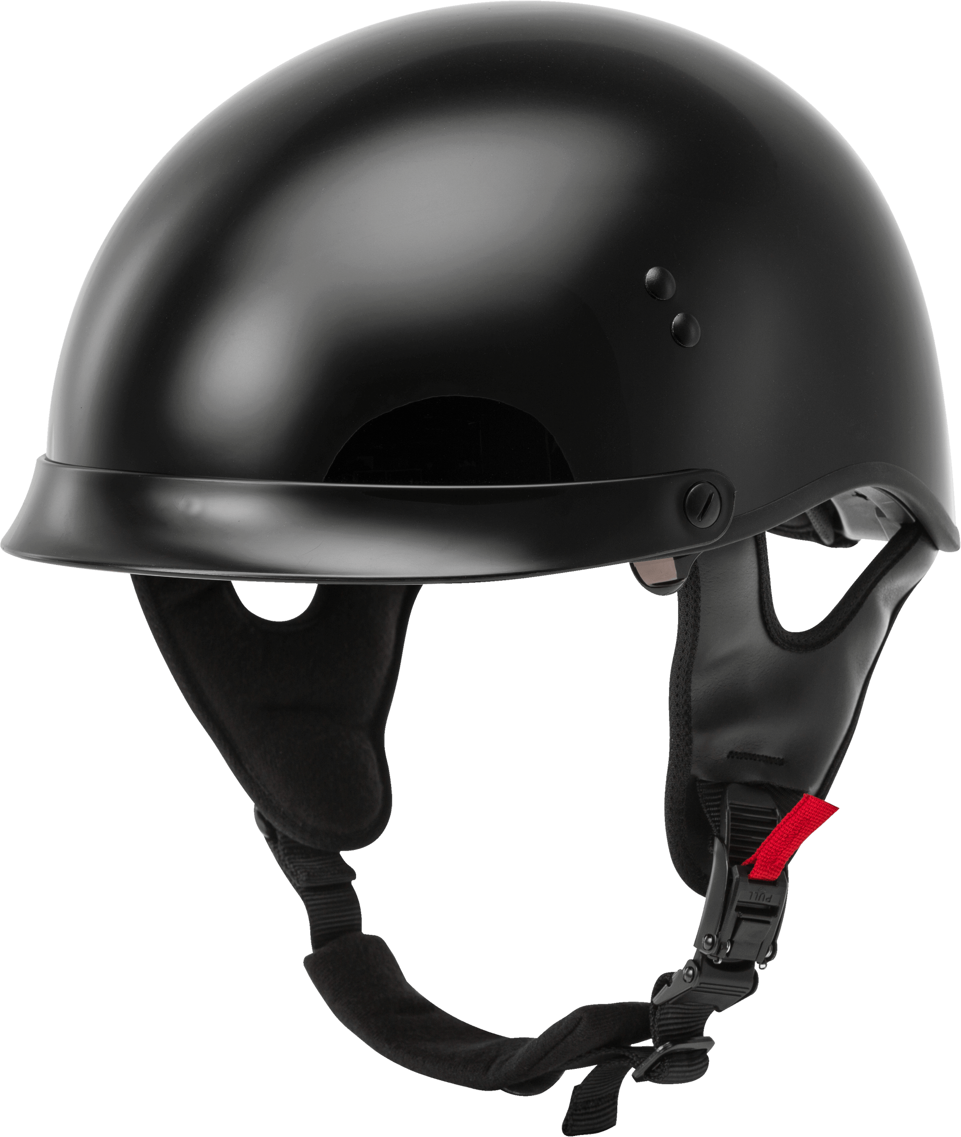 Hh 65 Half Helmet Full Dressed Black Xl