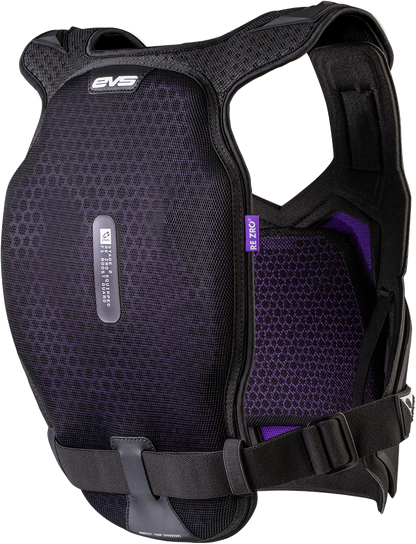 F1 Pro Chest Protector W/Rezro Black/White Lg/Xl
