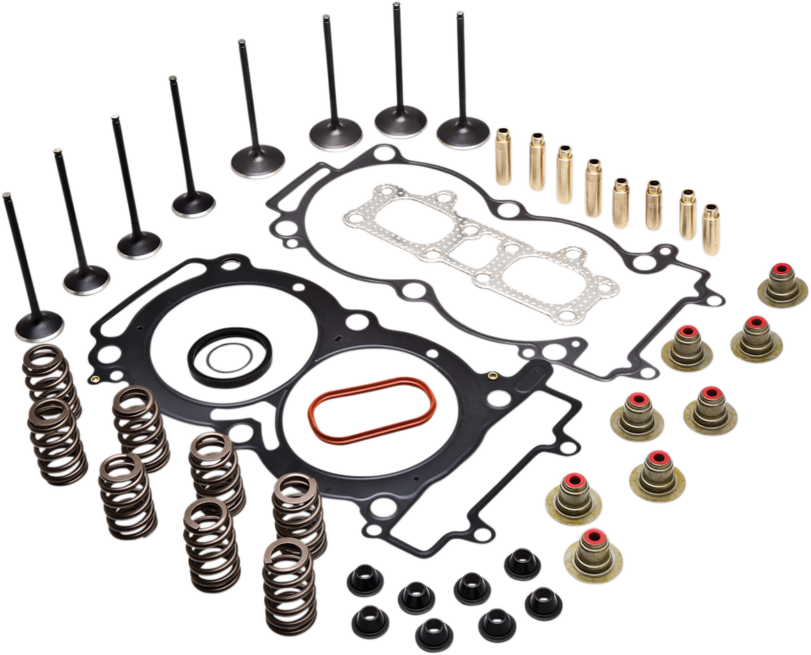 KIBBLEWHITE Cylinder Head Kit - C674 Valve Guides - Black Diamond™ Valves - Polaris 82-83210