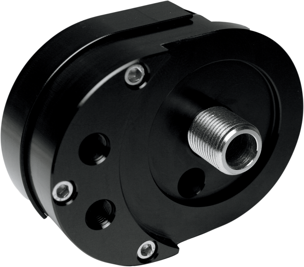 FEULING PARTS Offset Oil Filter Mount - Black 2022