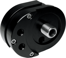 FEULING PARTS Offset Oil Filter Mount - Black 2022