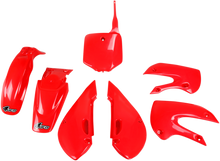 UFO Replacement Body Kit - Red - Kawasaki - KLX '02-'09 KA37002-070
