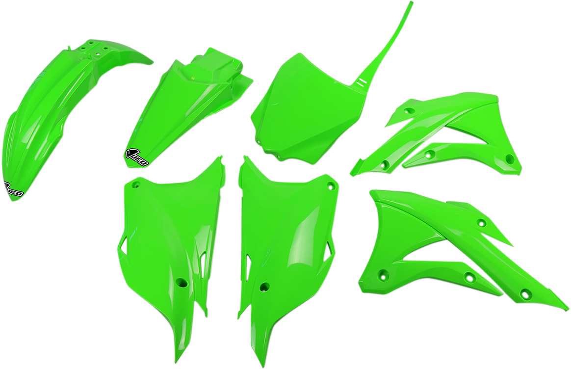 UFO Replacement Body Kit - OEM Green - Kawasaki - KX '14-'21 KAKIT222-026