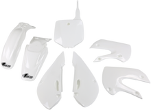UFO Replacement Body Kit - White - Kawasaki - KLX '02-'09 KA37002-047