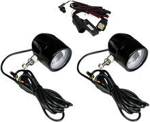 CUSTOM DYNAMICS Fog Light - Black - Clear Lens PB-FOG-BCM-B