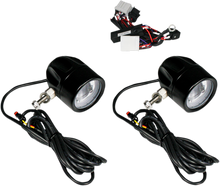 CUSTOM DYNAMICS Fog Light - Black - Clear Lens PB-FOG-HD-B