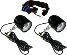 CUSTOM DYNAMICS LED Fog Light - Indian - Black PB-FOG-IND-B