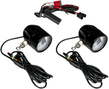 CUSTOM DYNAMICS Fog Light - Black - Clear Lens - Universal PB-FOG-UNV-B