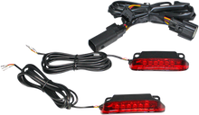 CUSTOM DYNAMICS Luggage Rack Light Bar - Red CD-LR-10-R