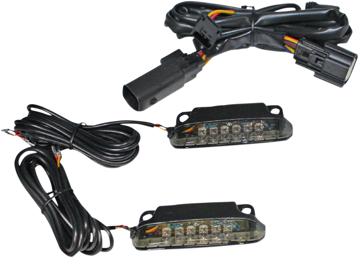 CUSTOM DYNAMICS Luggage Rack Light Bar - Smoke CD-LR-11-S