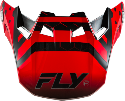 Formula Cc Tektonic Visor Black/Red/Orange Xl/2x