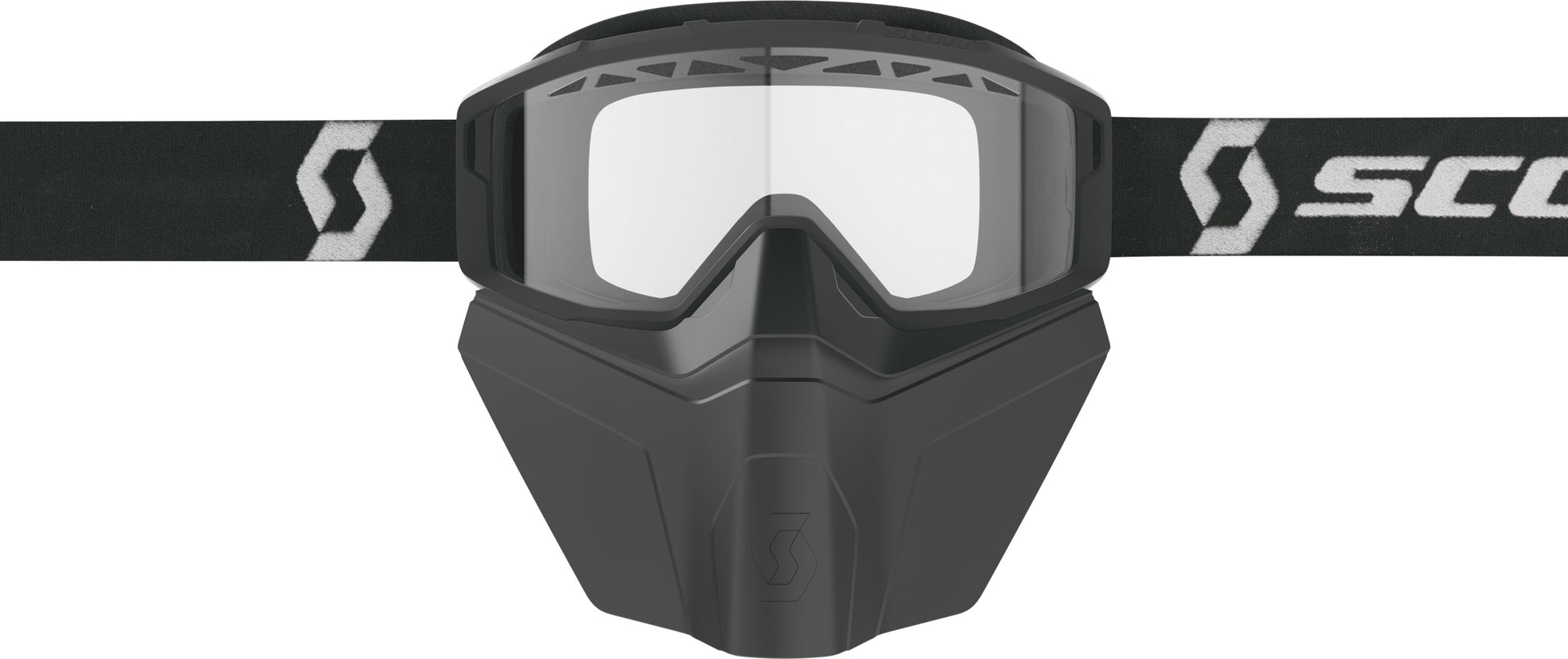 Primal Safari Facemask Goggle Black/White Clear Lens