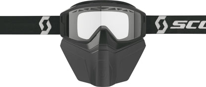 Primal Safari Facemask Goggle Black/White Clear Lens