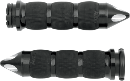 AVON GRIPS Spike Air Cushioned Grips - Black AIR-90-ANO-SPK