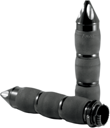 AVON GRIPS Spike Air Cushioned Grips - Touring - Black MT-AIR-90-AN-SP