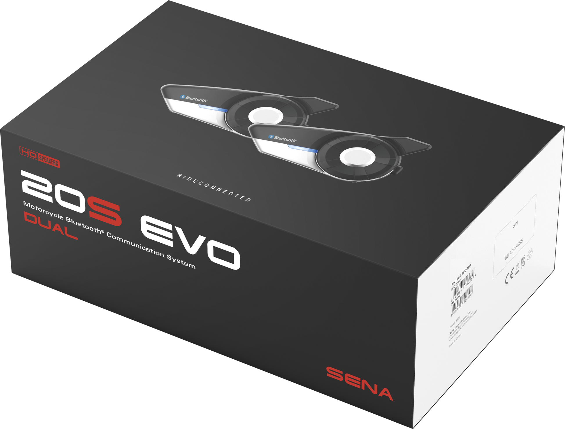20s Evo Hd Bluetooth Comm System Dual