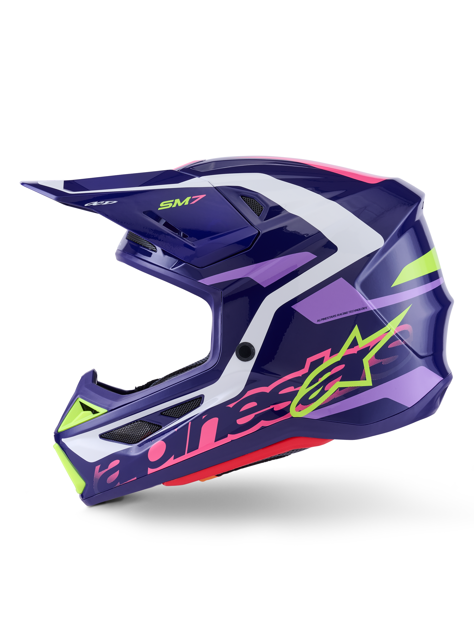 Sm7 Deed Helmet Purp/Pnk Glossy Xl