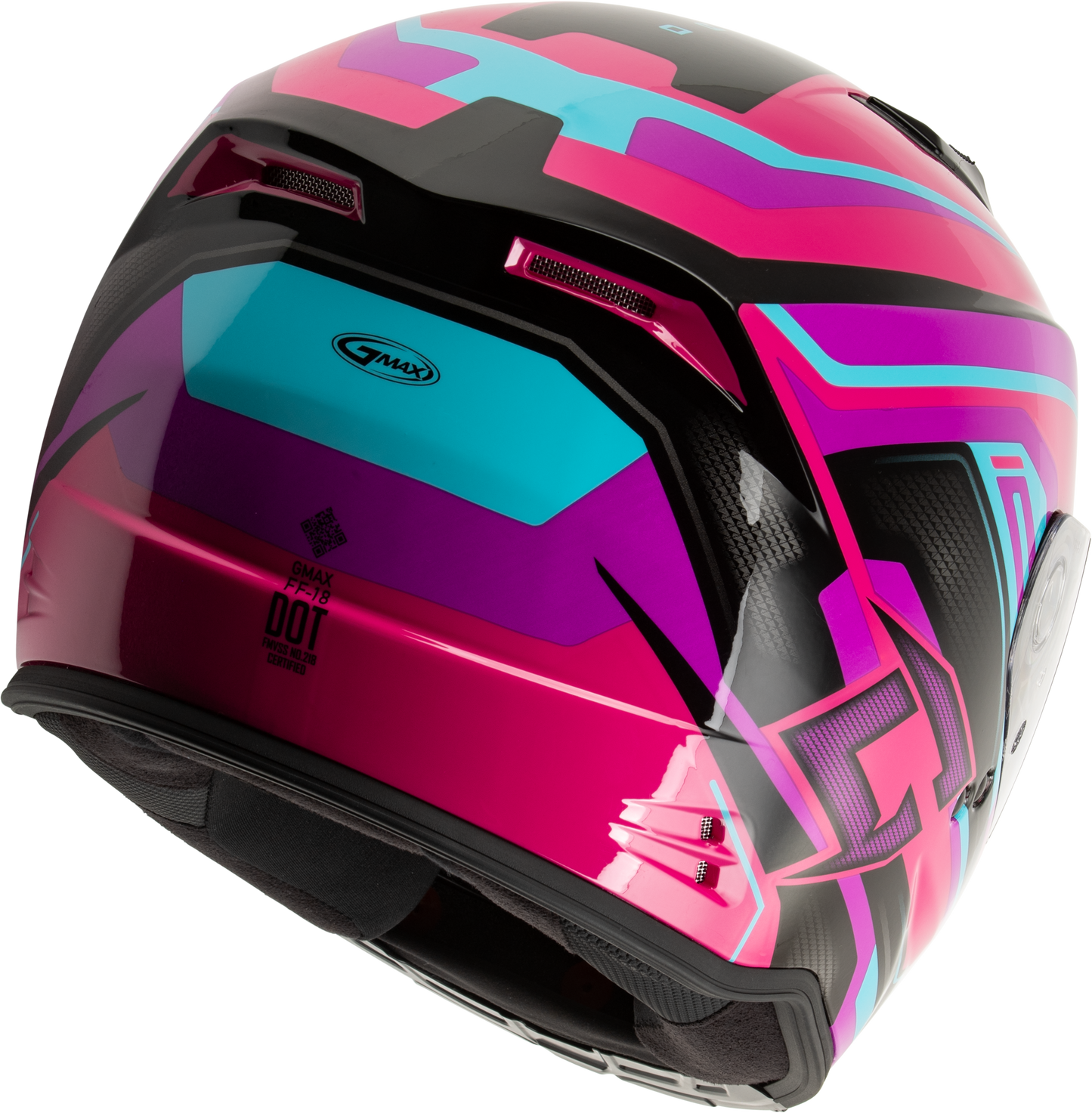 Ff 18 Drift Helmet Pink/Blue/Black Xl