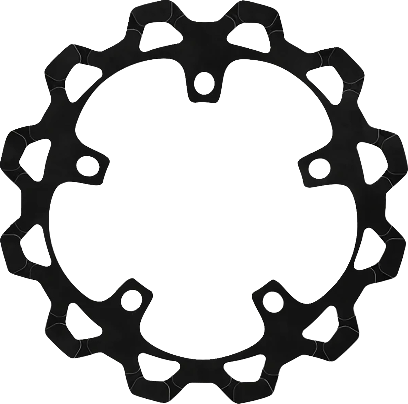 LYNDALL RACING BRAKES LLC Brake Rotor - 320 mm - Front - Black 6-631