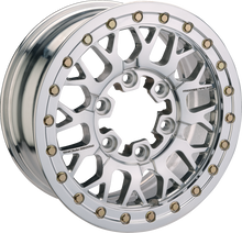 MOOSE OFFROAD Wheel - 346X - Beadlock/5 Lug - Front/Rear - Silver - 15x7 - 5/4.5 - 5+2 346BLMO 157545P54