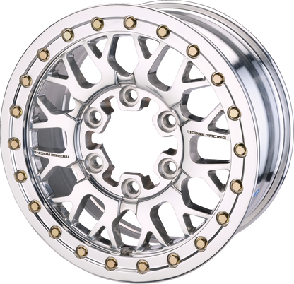 MOOSE OFFROAD Wheel - 346X - Beadlock/5 Lug - Front/Rear - Silver - 15x7 - 5/4.5 - 5+2 346BLMO 157545P54