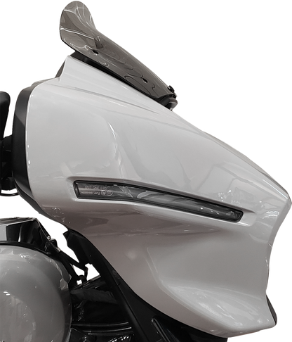 WIND VEST Windshield - 9-1/2" - Light Smoke - FLHX, FLHXSE 58-9010