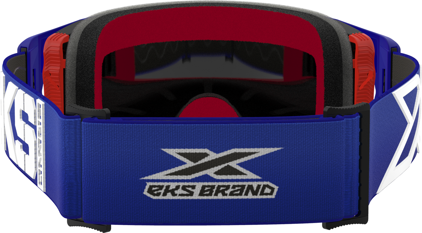 Lucid Caliber Goggle Royal Blue Silver Mirror Lens