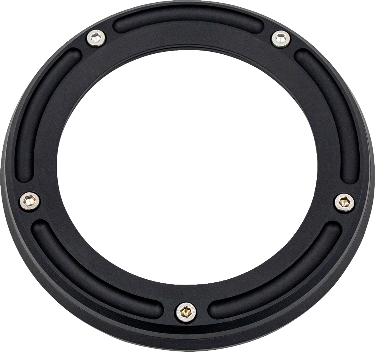 TRASK Assault Derby Cover with Window - Matte Black - Touring/Trike TM-0041MBK