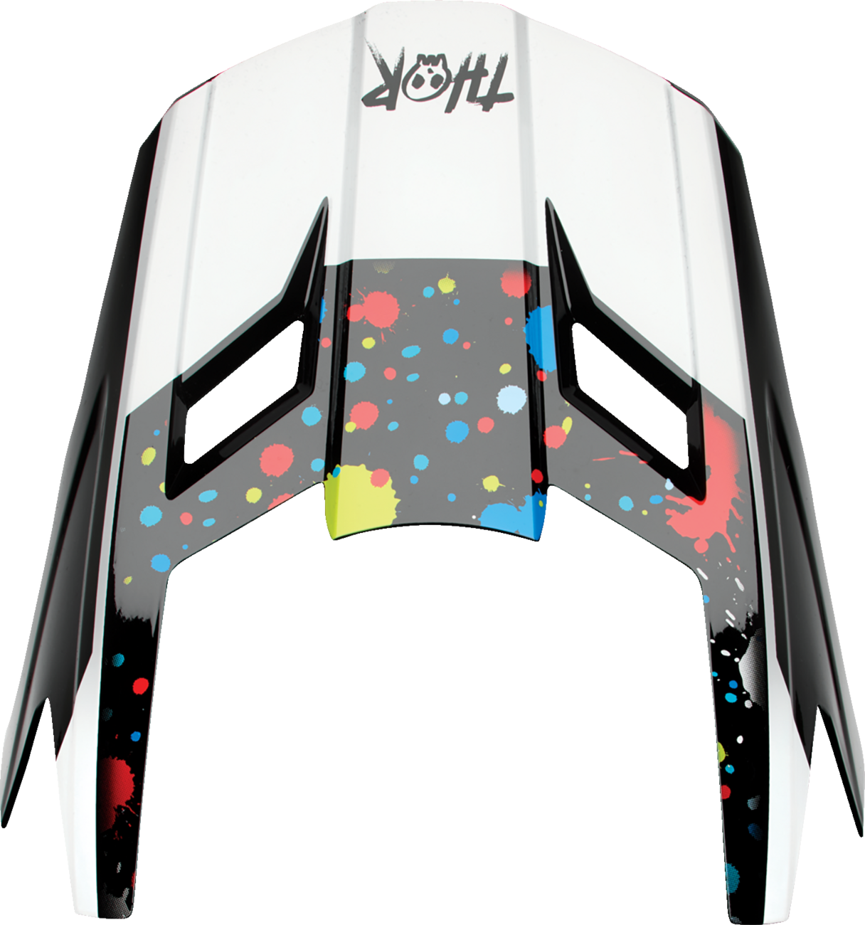 THOR Youth Fleet Visor Kit - Splat - Black 0132-1868