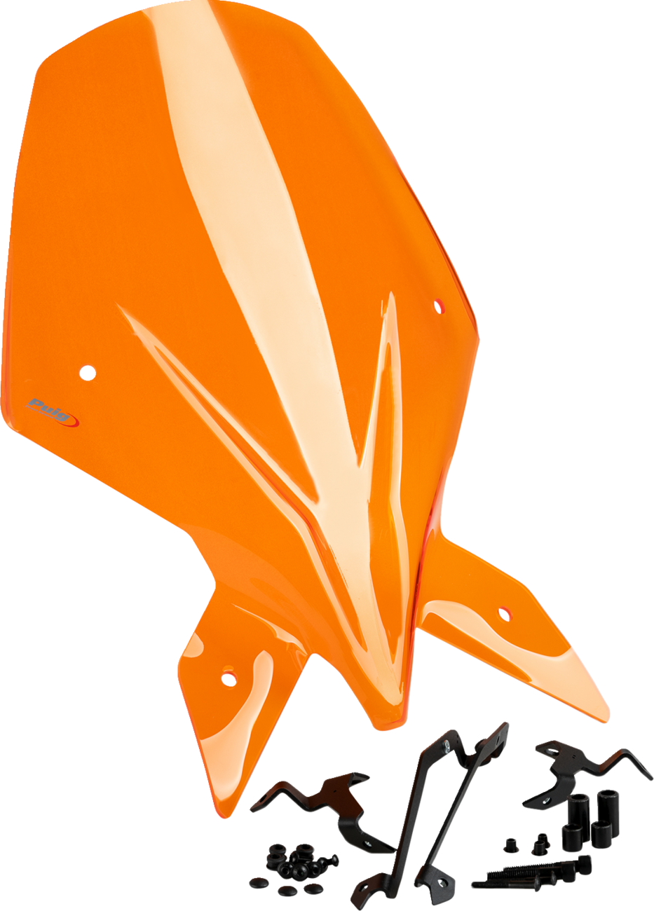 PUIG HI-TECH PARTS New Generation Windscreen - Orange - 1390 Super Duke 21907T