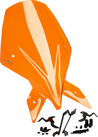 PUIG HI-TECH PARTS New Generation Windscreen - Orange - 1390 Super Duke 21907T