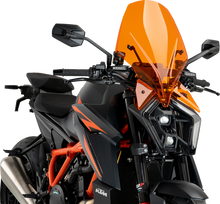 PUIG HI-TECH PARTS New Generation Windscreen - Orange - 1390 Super Duke 21907T