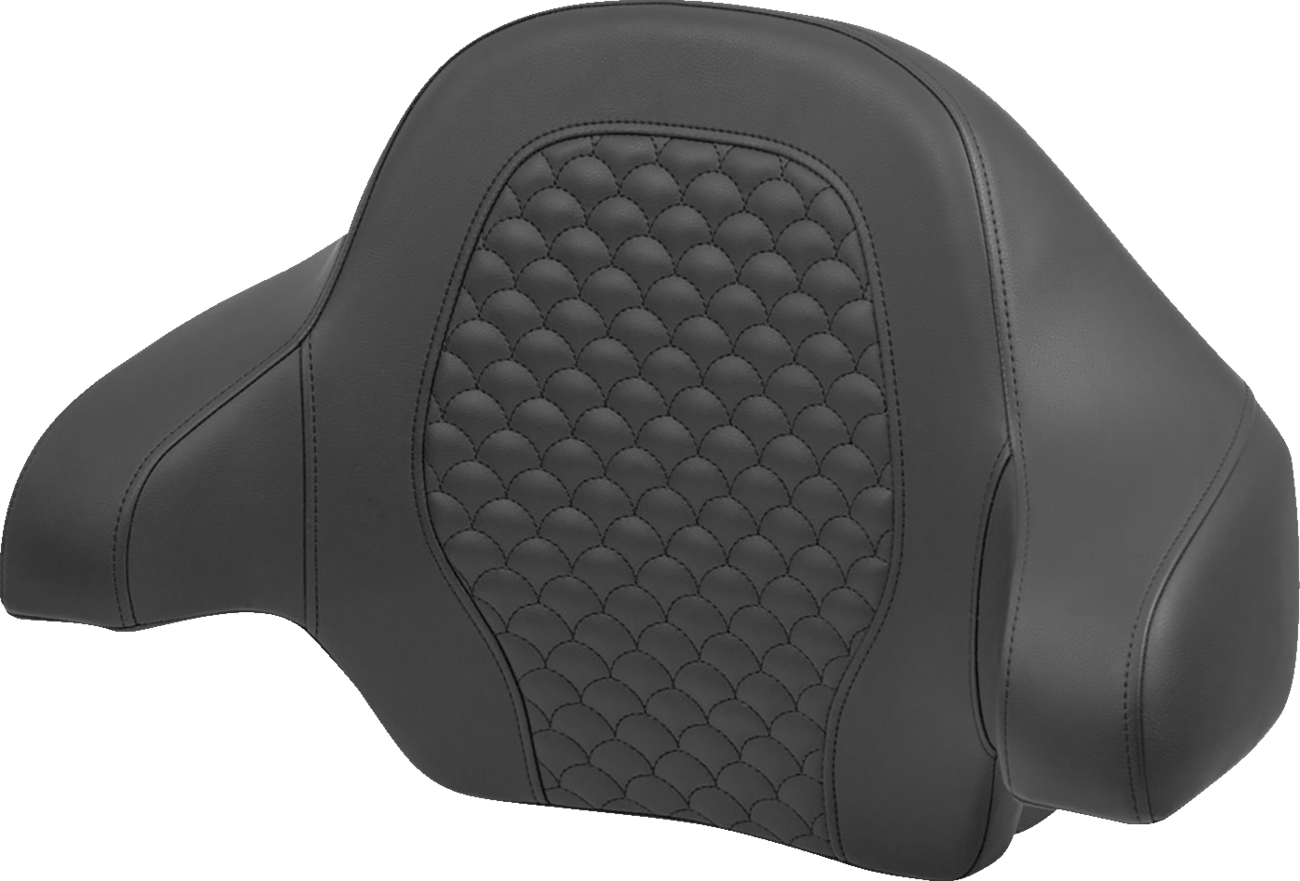 SADDLEMEN Tour-Pak® Backrest Pad - Dragon Scale - FLH/FLT '14-'24 814-07-15500