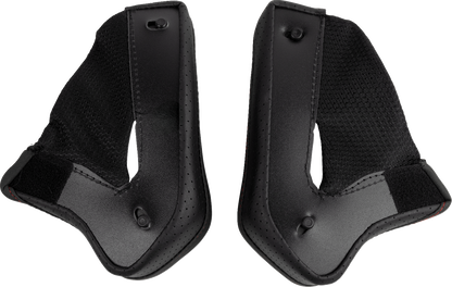 Z1R Road Maxx 2.0 Cheek Pads - Black - 4XL 0134-3598