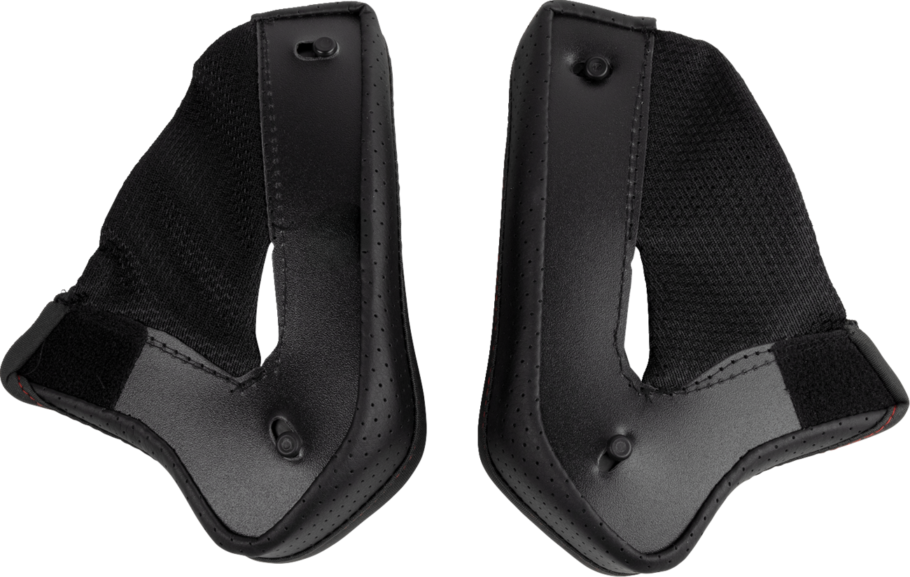 Z1R Road Maxx 2.0 Cheek Pads - Black - Medium 0134-3593