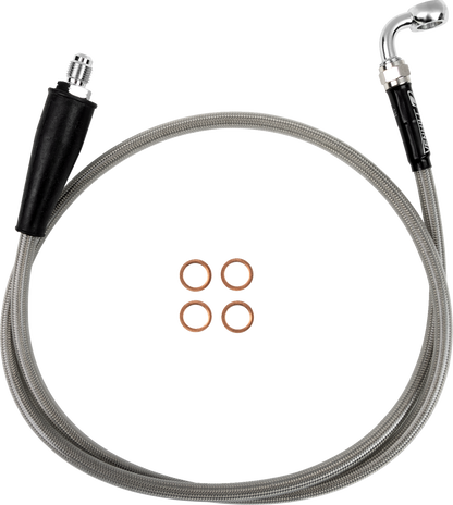 MOOSE OFFROAD Stainless Steel Braided Clutch Line - KTM K01-3-001/P