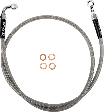 MOOSE OFFROAD Stainless Steel Braided Clutch Line - Gas Gas/Husqvarna/KTM K01-3-041/P