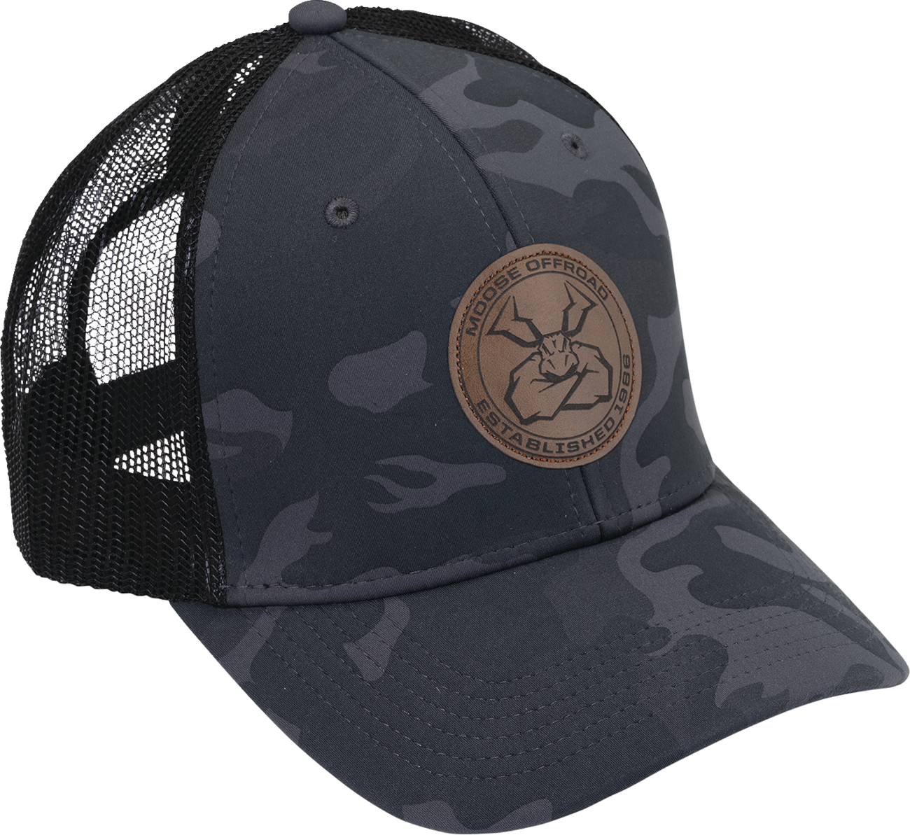 MOOSE OFFROAD Moose Offroad Hat - Black Camo S2402837R1