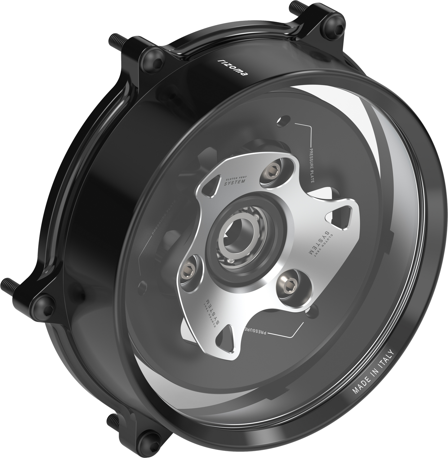 Clutch Cover Silver Duc V2