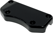 DRAG SPECIALTIES Buffalo Handlebar Clamp - Smooth - Black 0602-0348