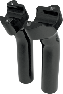 DRAG SPECIALTIES Buffalo Billet Aluminum Handlebar Risers - 5-1/2" - Black 0602-0352