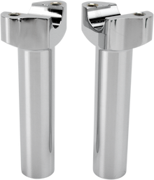 DRAG SPECIALTIES Forged Aluminum Handlebar Risers - Straight - 5-1/2" - Chrome 241003